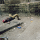 M.R. (Male, 20Yrs Old, Arusha, Tanzania), Kijana akiwa kalala maeneo ya dampoo The young brother sleeping by the dump