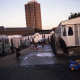 M. (Female, 11Yrs Old, Traveller Site, London), Busy People and Playing Children
