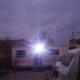 M. (Female, 11Yrs Old, Traveller Site, London), A Mobile Home