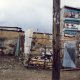 J.M. (Male, 27Yrs Old, Mathare IDP Camp, Kenya), Pedestrians looking on along Juja road on peace day