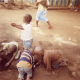 J.C. (Male, 23Yrs Old, Mathare IDP Camp, Kenya), Who’s dirty now “no dirt, no learning”